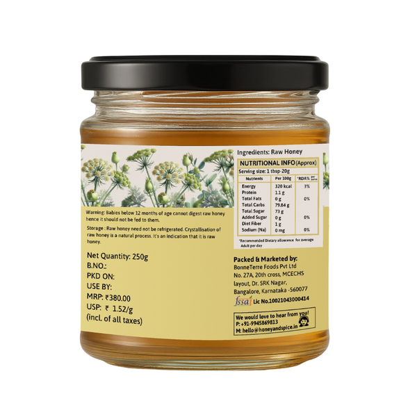 Golden Reserve Honey Combo - (Pack of 3 Monofloral Honey - 3 x 250 gms)