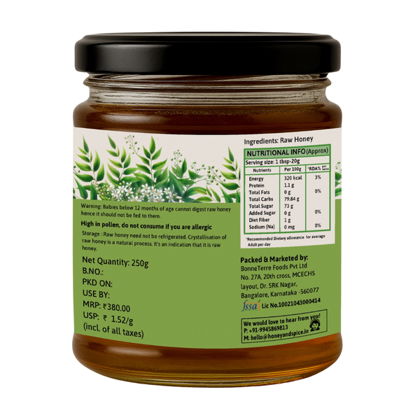 Golden Reserve Honey Combo - (Pack of 3 Monofloral Honey - 3 x 250 gms)