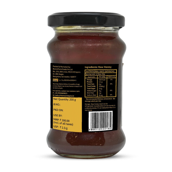 Wild Honey Combo (Pack of 3) - Himalayan, Central Indian and South Indian Honey